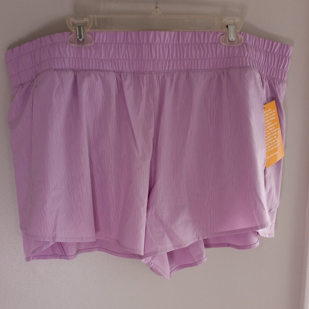 'AVIA' Shorts Size XXL Orchid Pockets NWT